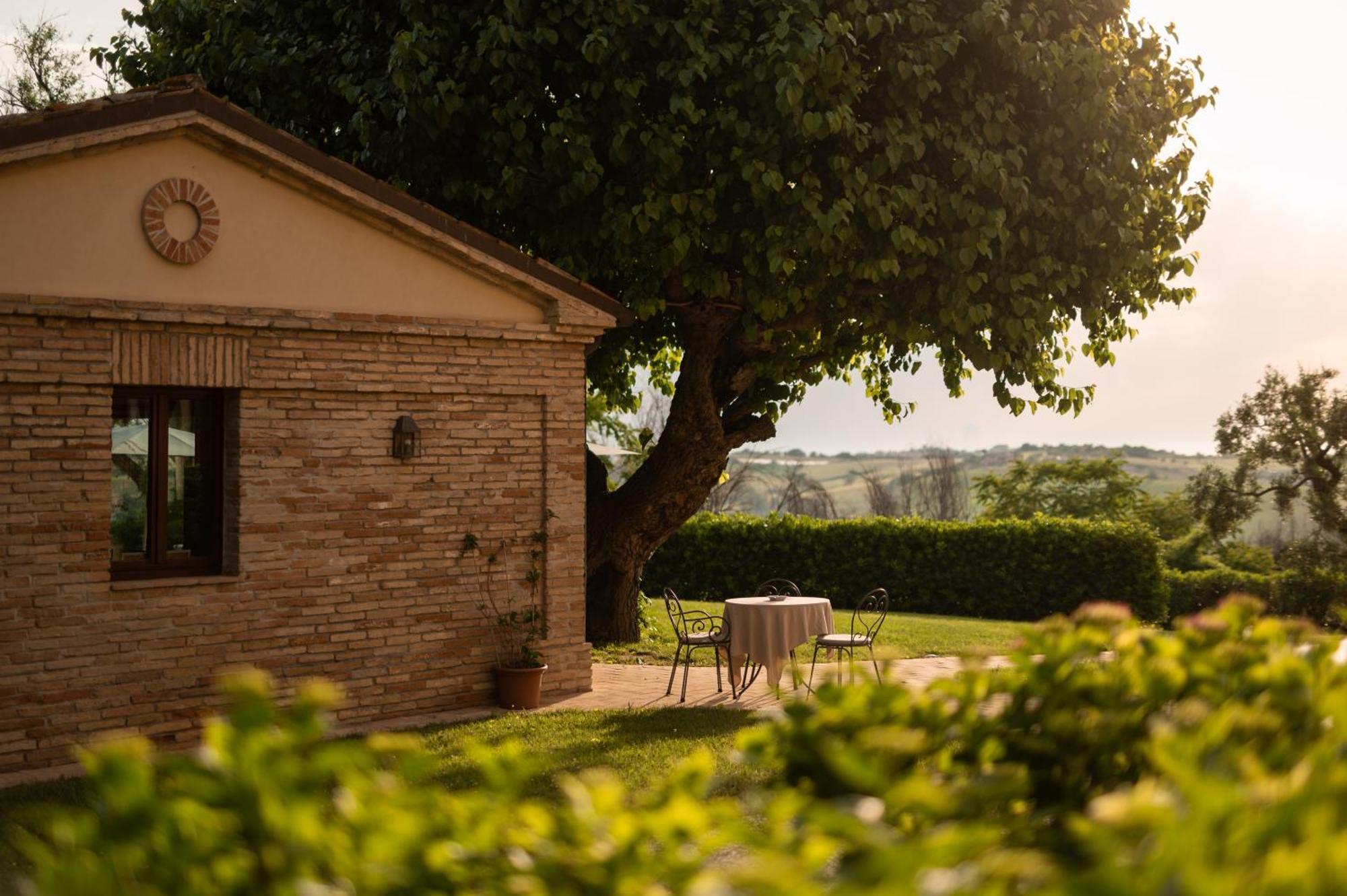 Poggio Antico Apartamento Monte San Vito Exterior foto