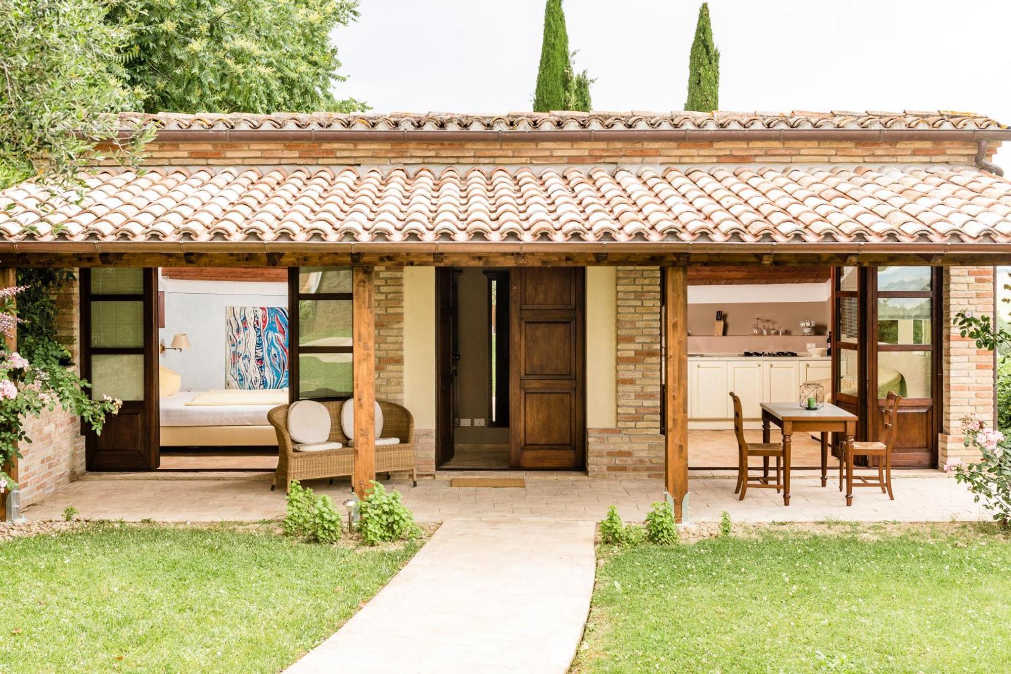 Poggio Antico Apartamento Monte San Vito Exterior foto
